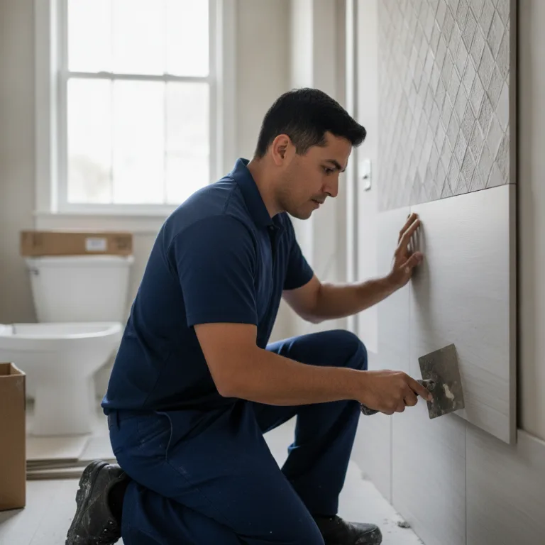 Remodelación de Baño servicio en Colonia del Valle